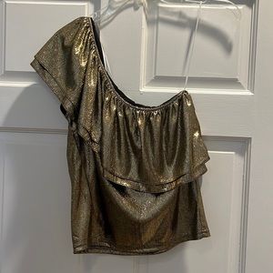 TCEC one shoulder top size S